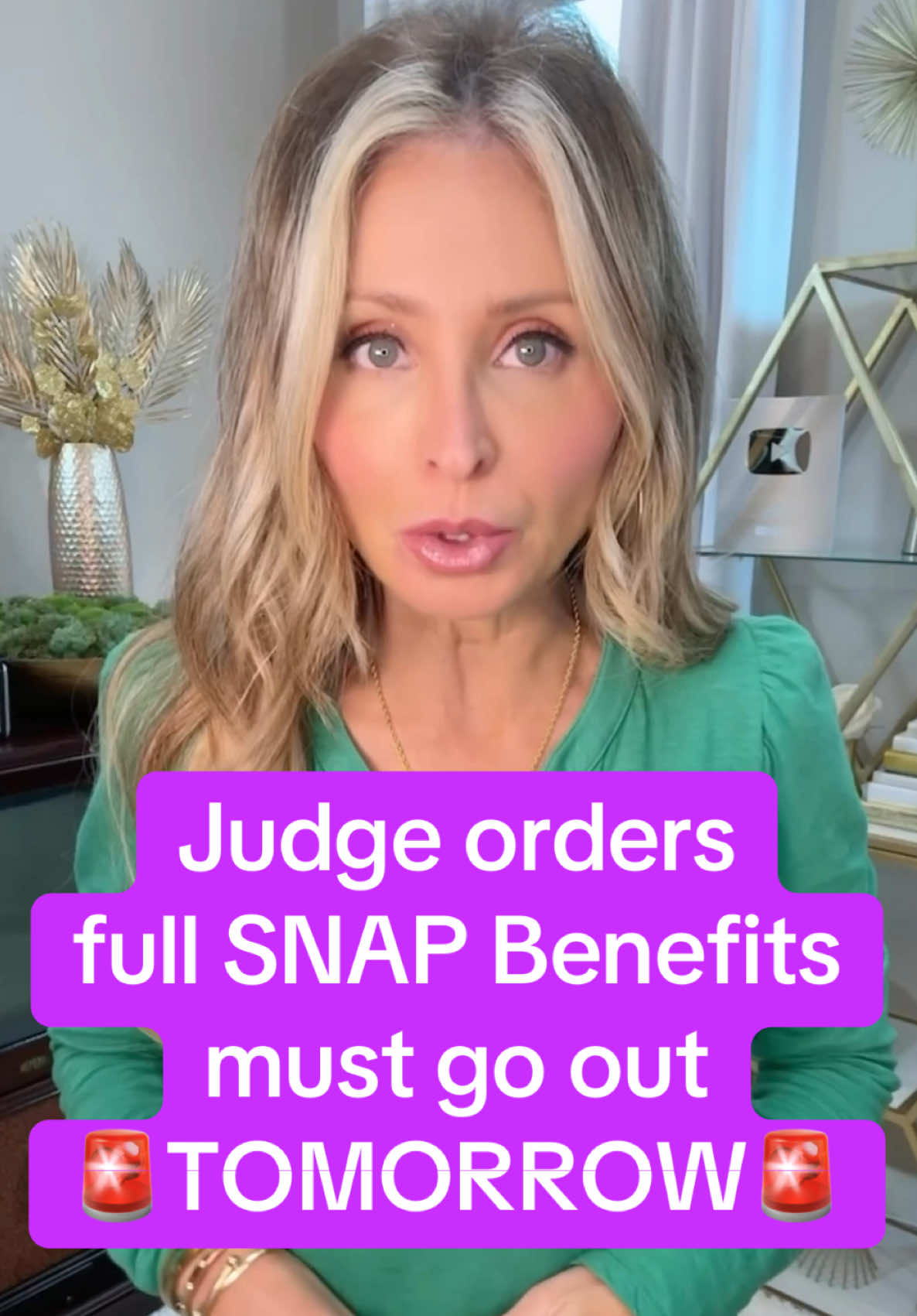 #snap #foodinsecurity #presidenttrump Federal judge orders Trump administration to release FULL SNAP beneficiaries by tomorrow (Friday November 7). The response? The Trump administration decided to appeal. 