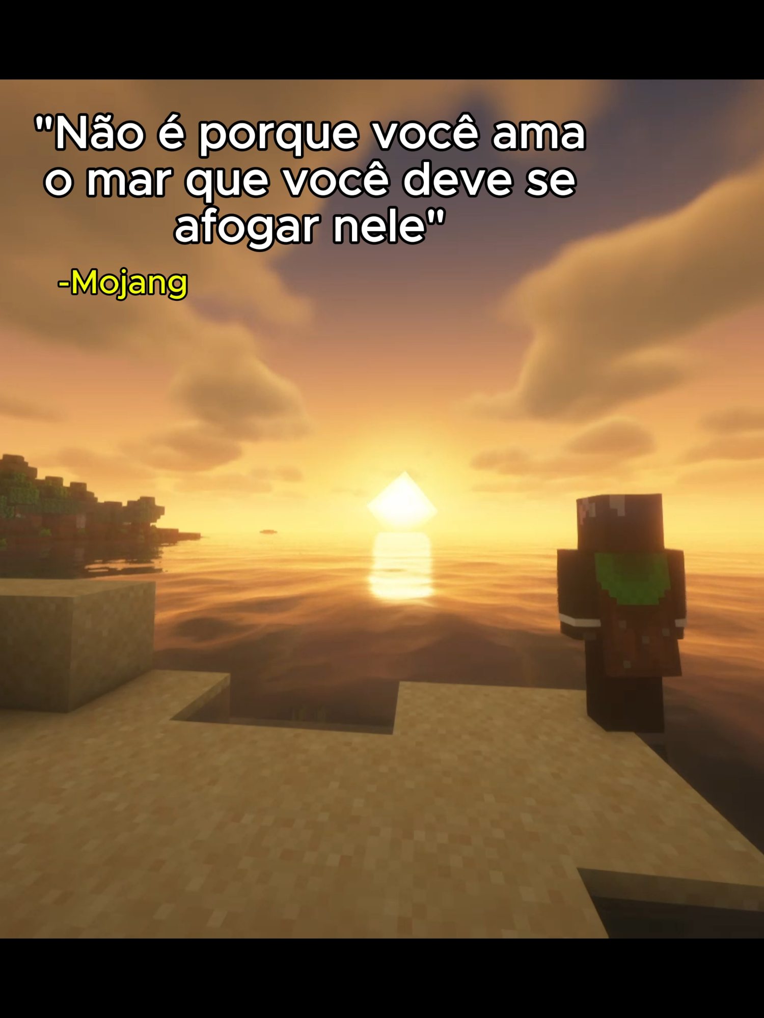Sempre bom lembrar... #Minecraft #vibes #paz #mojang #frases #reflexion #fyp #foryou #fouryoupage #viral_video