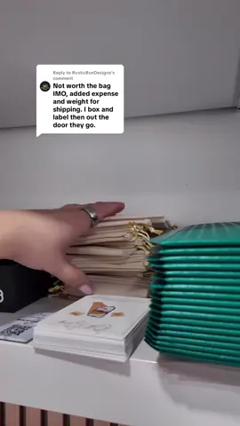 Replying to @RusticRunDesigns Some say the linen bag and box isn’t worth it… but I believe presentation matters 🧲✨ It’s not just about shipping a product it’s about sending a memory. When you take care of your customers, they take care of your business ❤️ Do you think packaging matters as much as the product? 👇 #snapmagnets #photomagnets #custommagnets #smallbizstart #craftbiz 