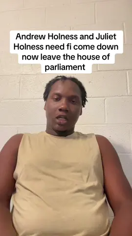 Juliet Holness need fi come down now 