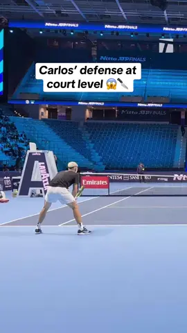 Just nasty 🔥  Stream Carlos Alcaraz and all the top stars from the ATP Finals in Turin on the Tennis Channel app starting Nov. 9th 📲 #tennistiktok #tennistok #carlosalcaraz 