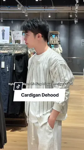 Sọc sọc nhìn cũng đẹp #xuhuong #fyp #viral #cardigan #dehood 