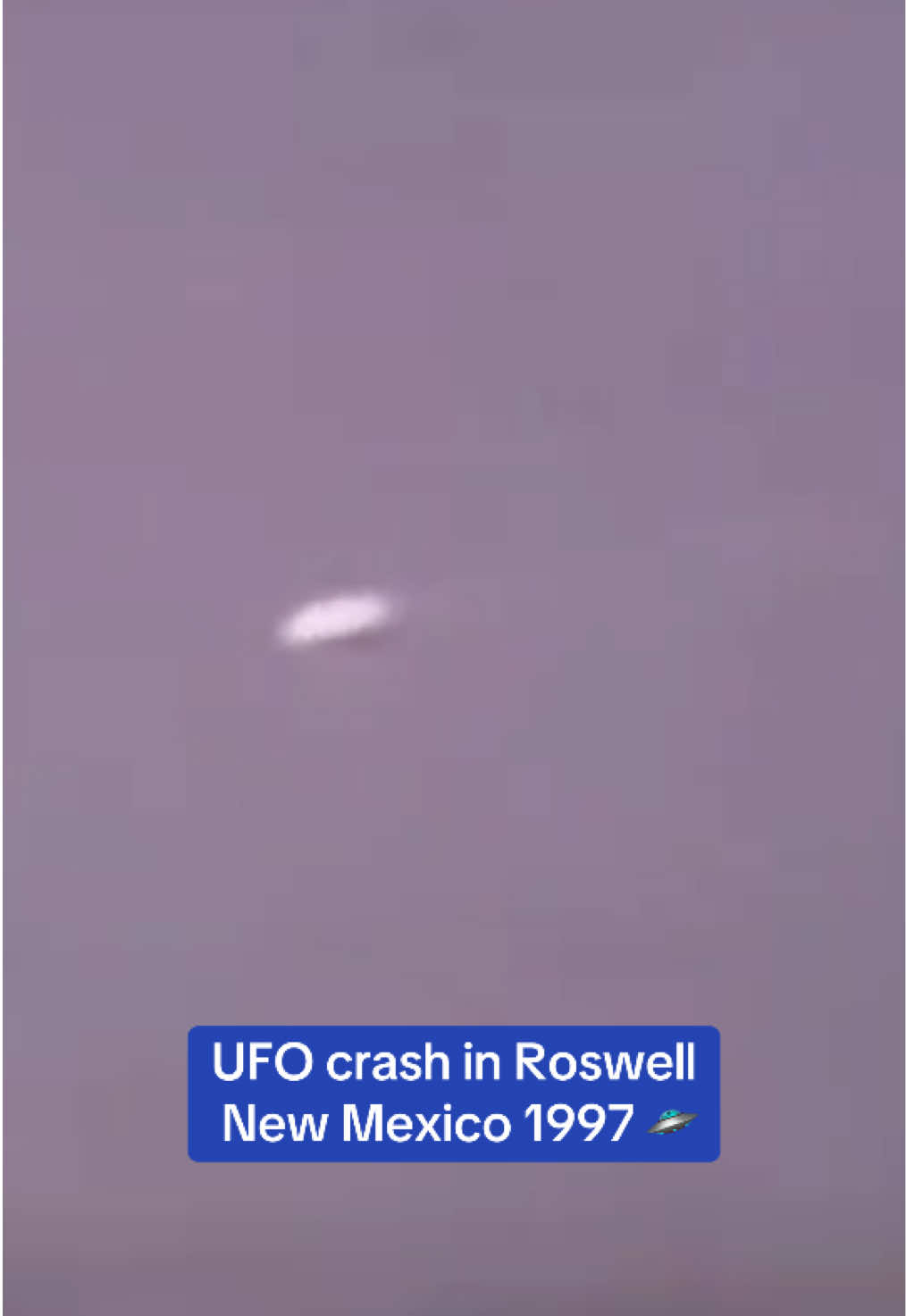 UFO crash in Roswell  New Mexico 1997 🛸 #aliens #alien #uap #uaps #ufo #ufos #ufosighting #aliensighting #paranormal