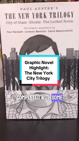 Graphic Novel Highlight: The New York City Trilogy #comics #comicbooks #graphicnovel #noir 