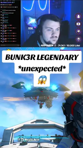 We got an unexpected Legendary drop from BUNK3R #foryoupage #dillymello #twitch #clips #borderlands2 