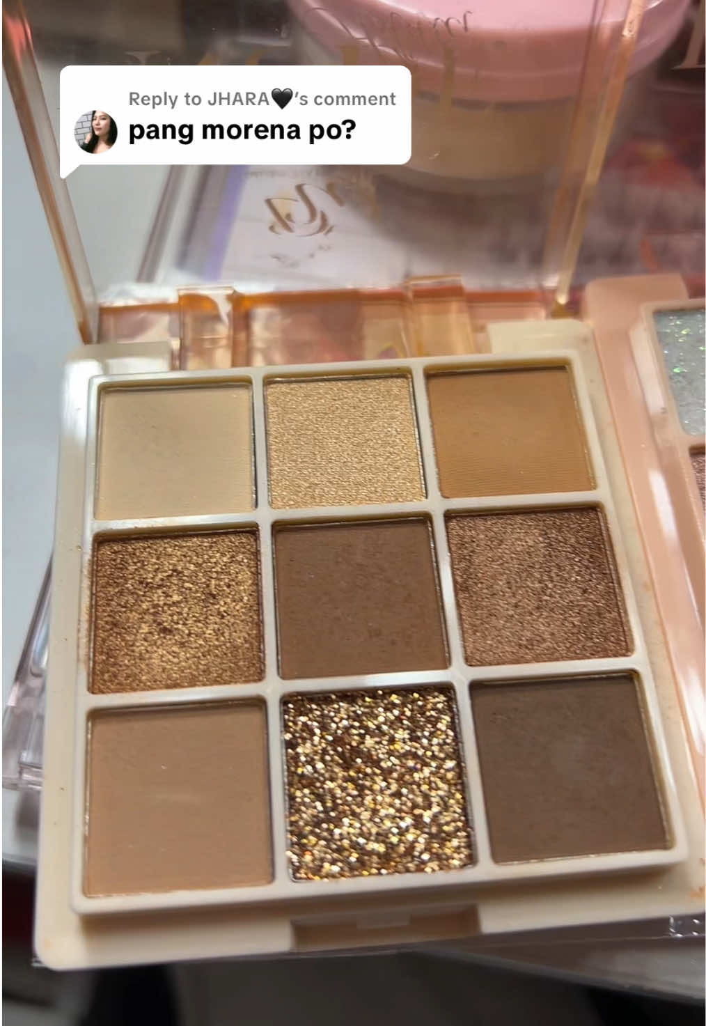 Replying to @JHARA🖤 Nud po #makeuppalette #allinonemakeuppalette #dwmakeuppalette 