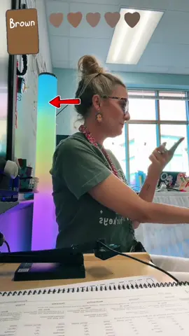 Little kinders are  singing and to those  that have messaged me…the light behind me is from @Special Supplies! #kindergartenteacher #classroom #sensory #teacher #teachersoftiktok 