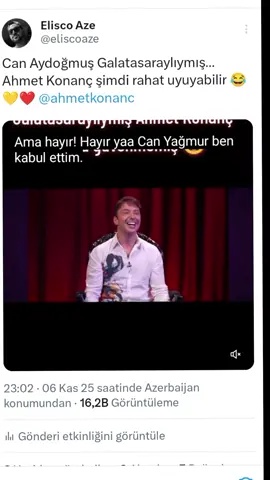 EliacoAze Twitter’da astroloğ bombasını patlattı 💣😂 Video trend oldu, Ahmet Konanç moral sıfır! #galatasaray #galatasaray1905 #galatasaraylıyız #galatasaraylılar #galatasaray💛❤ 