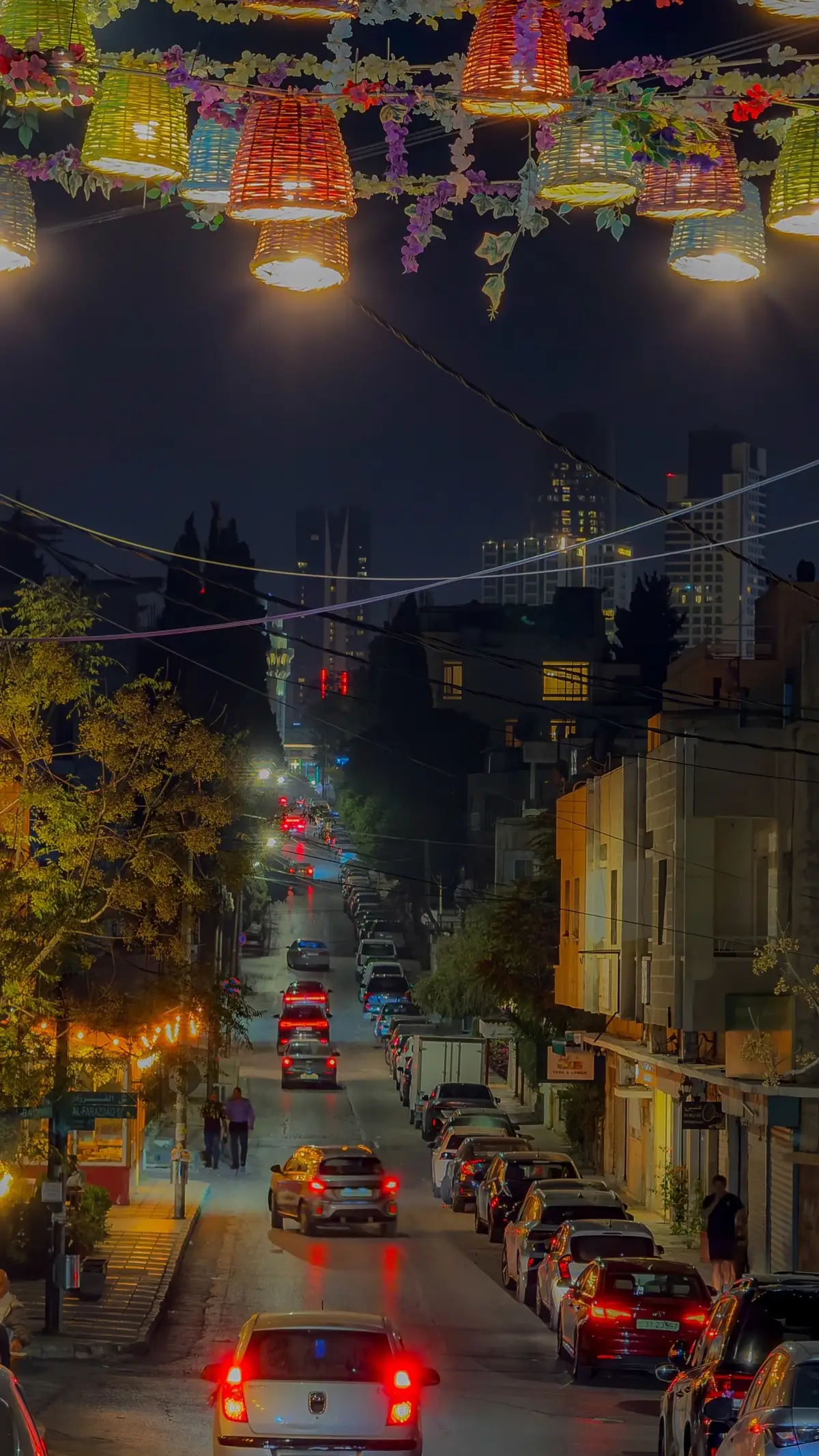 شوارع عمان بالليل 🇯🇴❤️❤️ #الاردن #عمان #amman #viral #fyp 