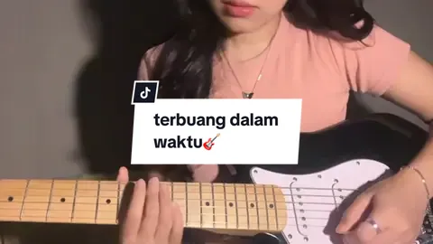 #terbuangdalamwaktu #cover #guitarelectric #beginner #fyp 