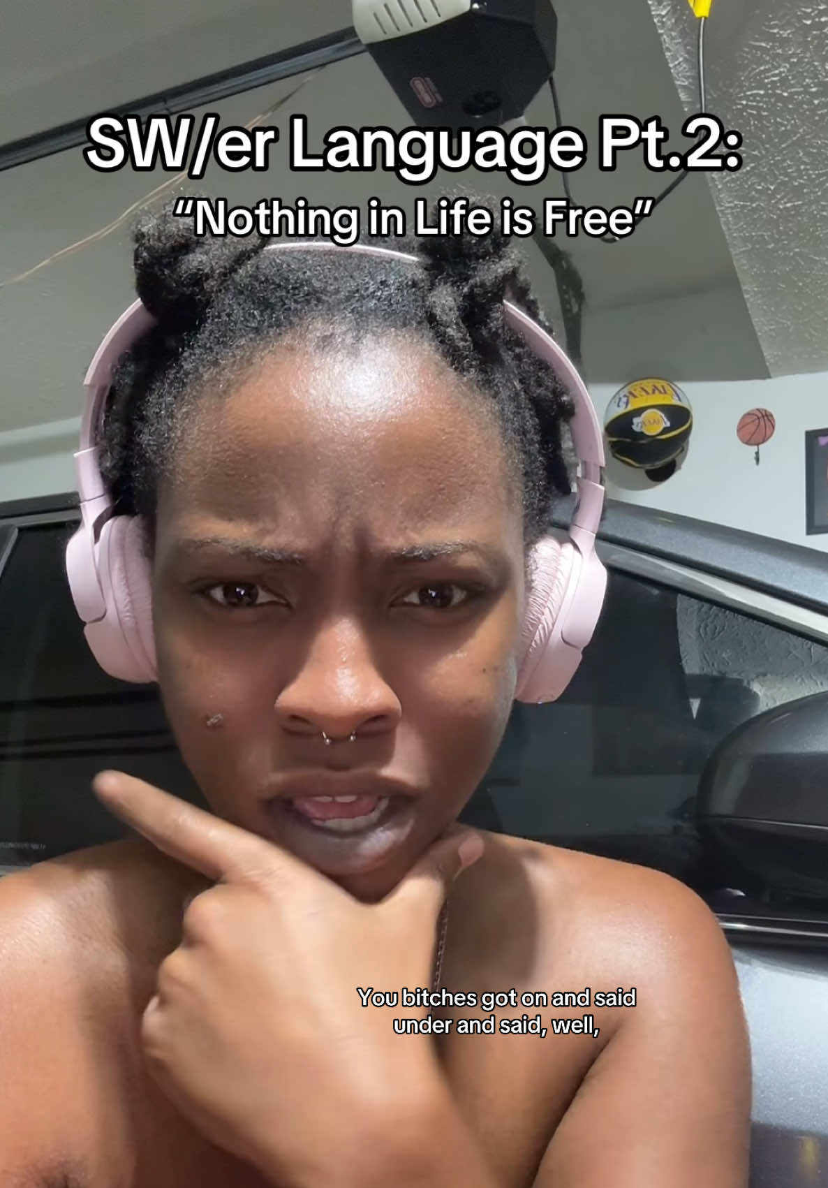 Like let’s be serious. Be what you are, Or don’t. #language #pimp #streetwalk #midnightballerina #workinggirl 