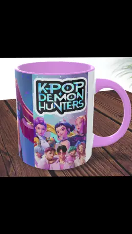 Caneca personalizada Guerreiras do Kpop #guerreirasdokpop #kpopdemonhunters #kop #geek 