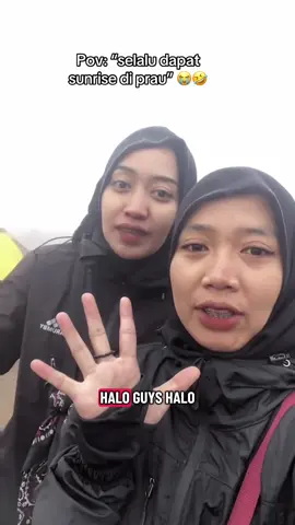 Alhamdulillah selalu dapat sunrise di prau 🤣🤣😂 @IG: _rzputriii  . #pageforyou #gunung #gunungindonesia #pendakigunung #pendakiindonesia #prau #praumountain #prauviapatakbanteng #gunungprau #gunungprau2565mdpl #privat #trip #khusus #cewek #prau2565mdpl #CapCut 