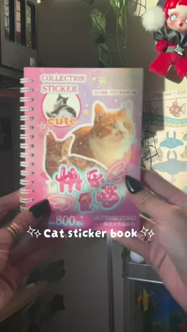 stationery core ✨ #creatorsearchinsights #catsoftiktok #catstickers #stationery #stickerbook 