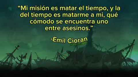 Emil Cioran. 🤍 ¿Tú que opinas? 🥸👇🏻 Los leo. 👀 #filosofia #frases #fyp #parati #emilcioran 