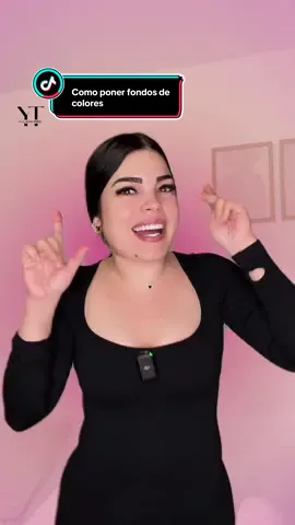 Como poner fondos de colores atrás de ti #comoponerfondosdecolores #tips #tiktoktips #AprendeEnTikTok #fblifestyle 