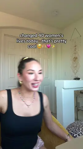 Helped 40 women stop overthinking and start living their dream life. It was very special 🥹🫶🏼💗