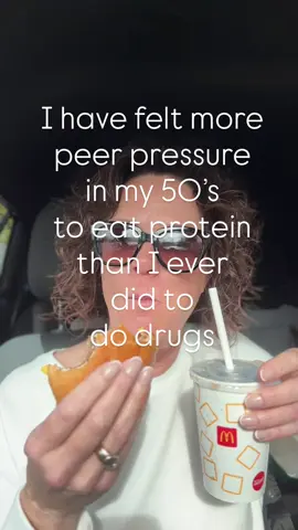 Remember D.A.R.E.? Yeah…well at 50+ I’ve joined P.A.R.E. Protein Awareness Resistance Education  Because honestly, the peer pressure to eat enough grams of protein is way stronger than anything we faced in the 80s Follow me @The.Robyn.Mak if you remember the D.A.R.E program so we can be friends  #over50andthriving  #funnywomenover50  #midlifewithsass