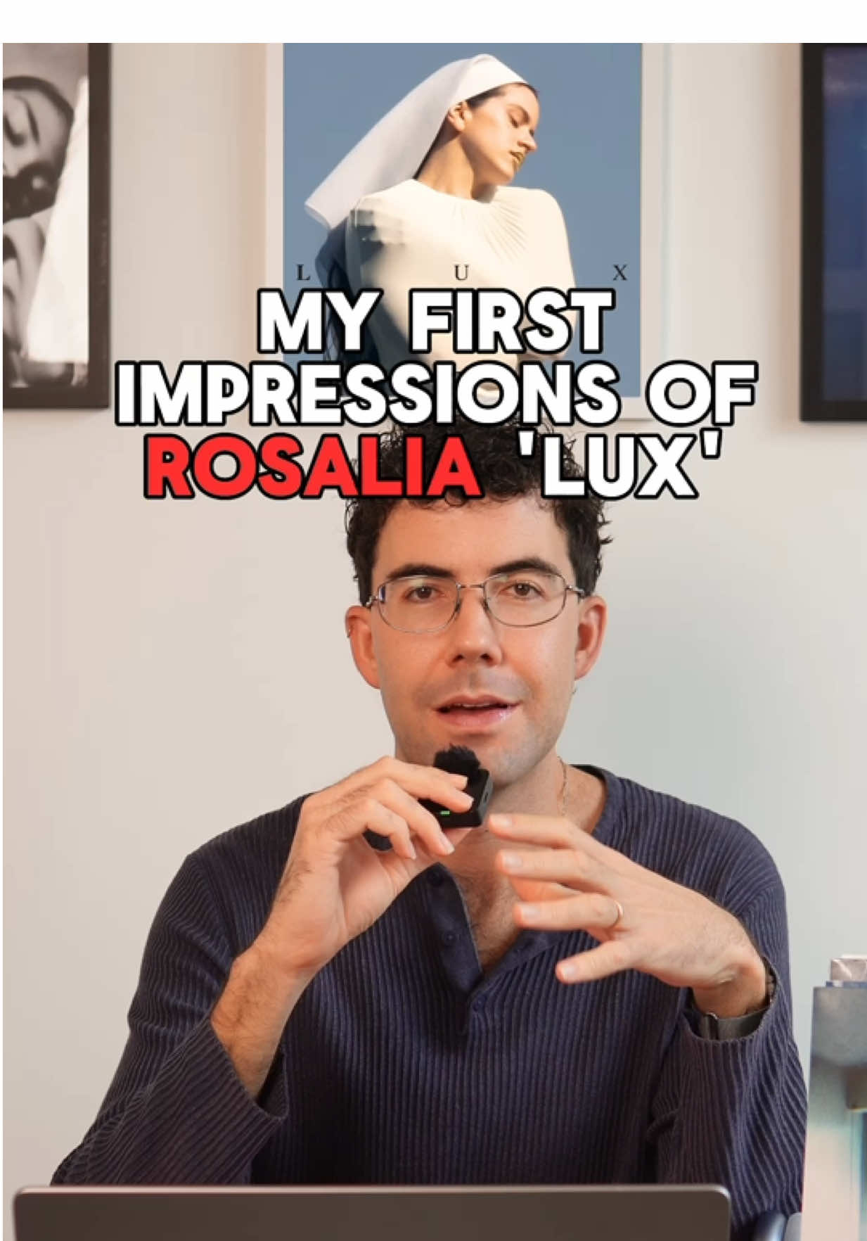 One of the most moving listening experiences I’ve ever had #rosalia #lux #albumreaction #popmusic 