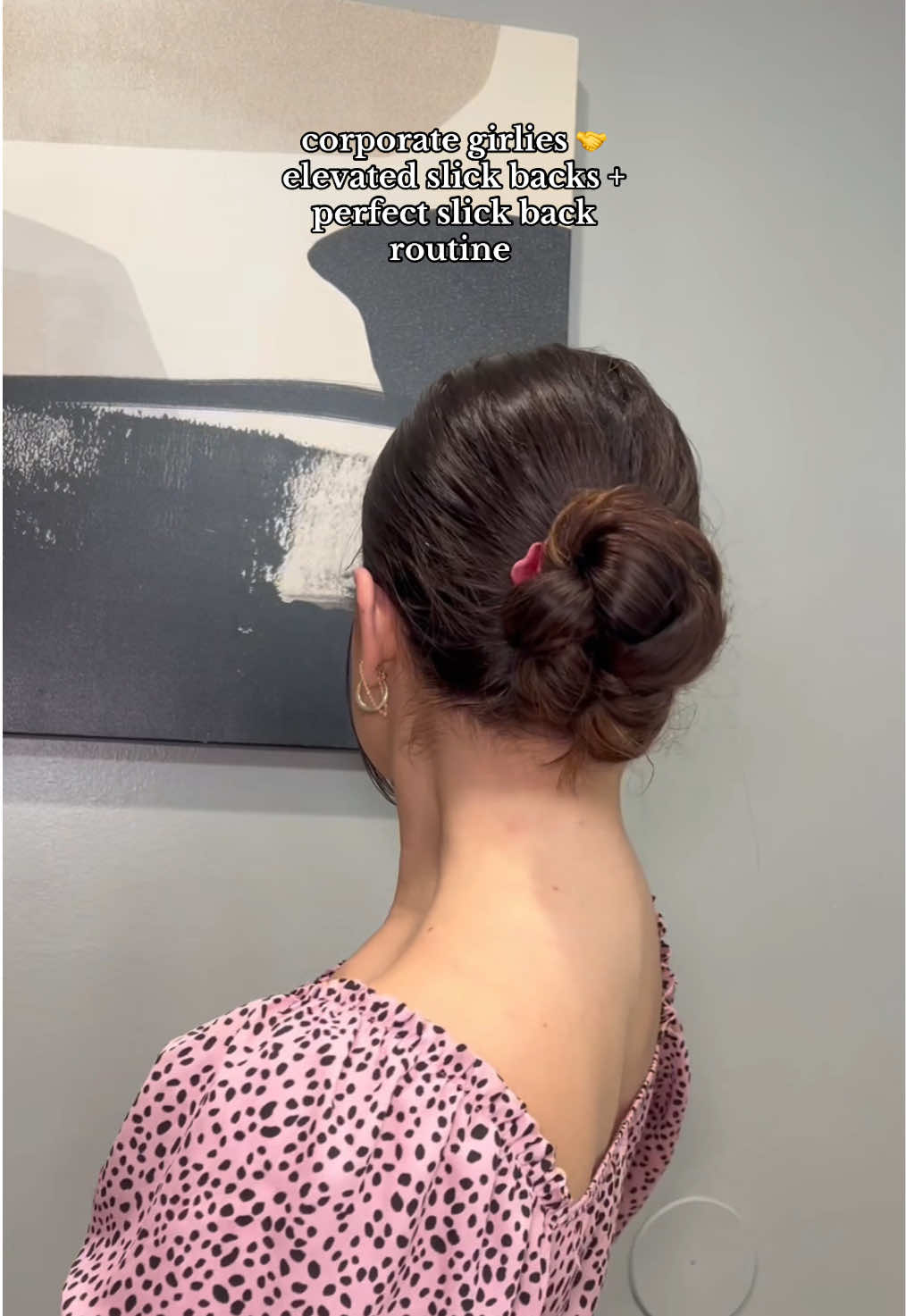 the perfect slick back routine!!  products:  -Everpure 21 in 1 spray  -Elnett slick back cream  -everpure bond oil  -elnett hairspray #slickback #hairtok #hair #hairstyles #lorealparis @loréal paris usa @BounceCurl @GoodyHair 