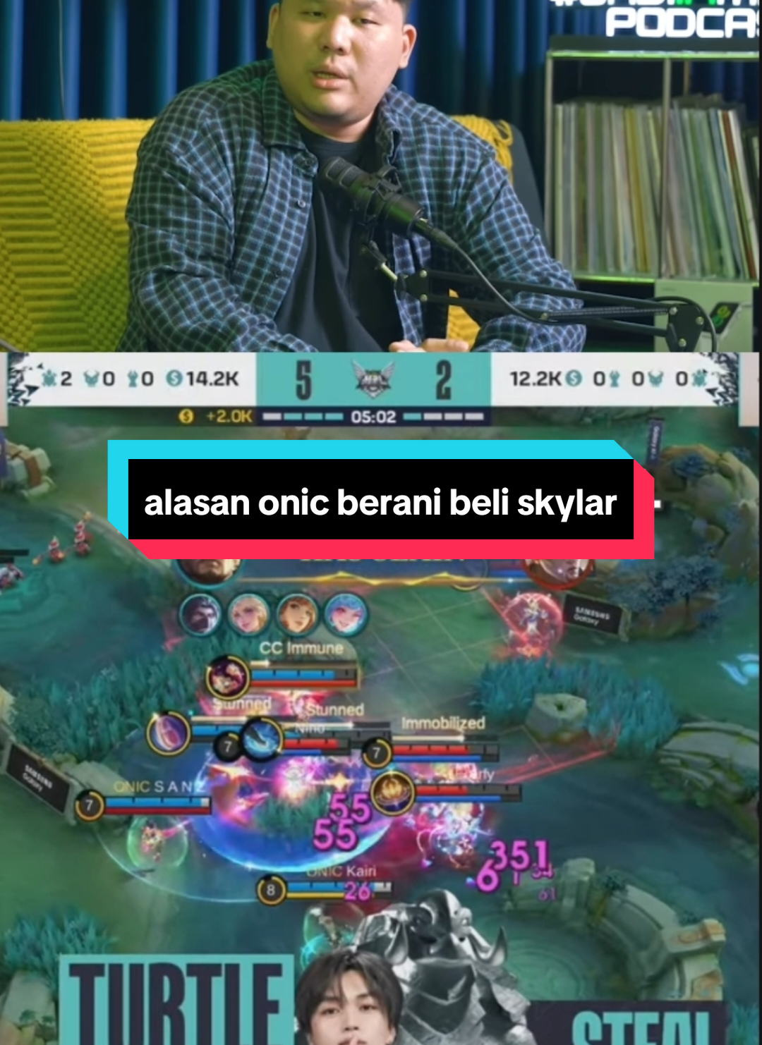 alasan ceo onic brani beli skylar #skylar #ceo #onicesport #MLBB9TH #MLBB 