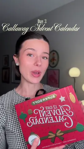 day three of my Callaway Advent Calenday!! And it is….. #golftok #golf #womensgolf #golfgift @Callaway Golf 