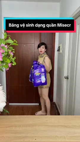 Trả lời @Tô Thanh Trâm Băng vệ sinh dạng quần Misecr (30 miếng), chống tràn 360°, thoáng khí, phù hợp sử dụng ngày và đêm dành cho phụ nữ mang thai và sau sinh, Thích Hợp Cho Phụ Nữ #cindythuytichcuc #bangvesinh #quanbangvesinh #bangvesinhdangquan 