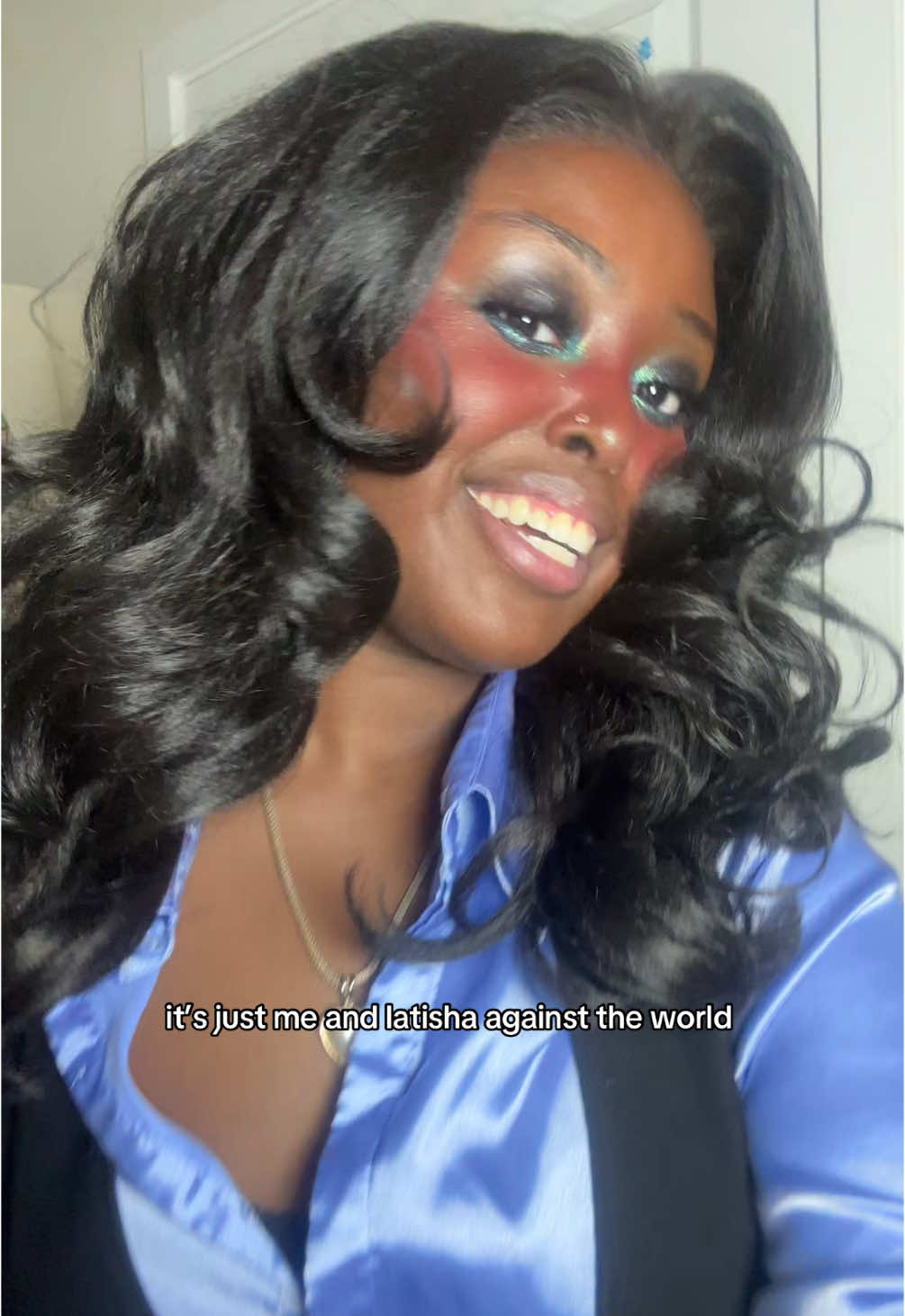 I have yet to find a human hair wig that tops this natural beauty! #sensationnelwigs #wigtutorial #syntheticwig #latishawig 