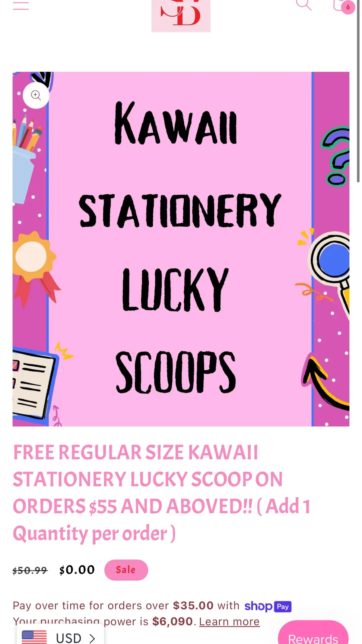 As a BIG thank you for all your love and support 💖 I’m giving away 10 FREE Kawaii Stationery Lucky Scoops 🥰😘 to 10 lucky customers! 💕 Who finds and snag this free scoop.