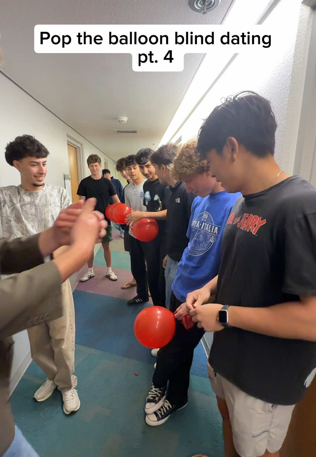 Pop the balloon blind dating pt. 4 #fyp #viral #funny 