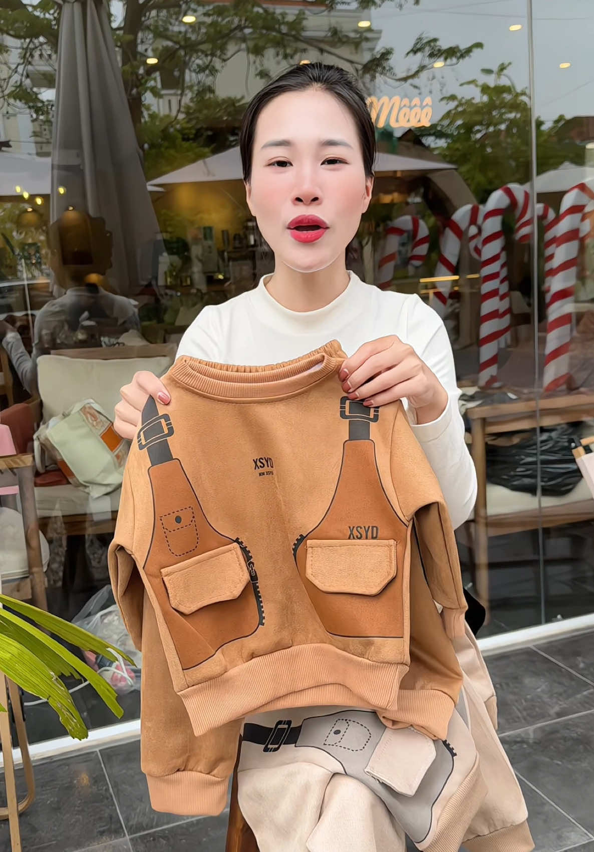 Bộ nỉ da lộn cho bé trai. Phong cách ăn chơi sành điệu 😄😄#clipviral #dothudongchobe #thơitrangtreem #setdepchobe #quanaotreem 