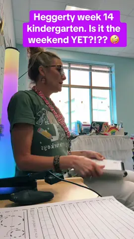 Heggerty in kindergarten. Week 14. I am ready for Friday!!!! #heggerty #kindergarten #teachertips #teachersoftiktok @heggertypa 