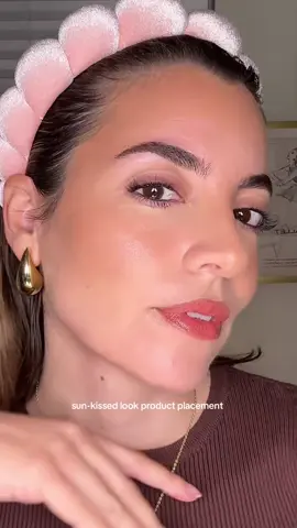 Sun ☀️ kissed product placement using: @Huda Beauty  @Westman-Atelier  @rhode skin  #makeup #beauty #tutorial #sunkissed 