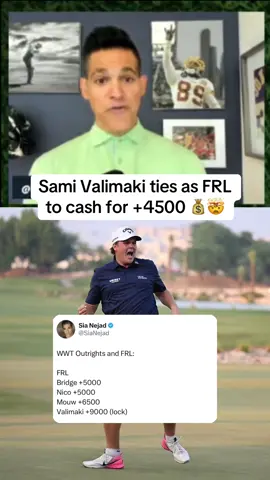 What a call from Sia on the Early Wedge ⛳️ #golf #PGATOUR #wwtchampionship #golfbetting #sportsbetting 