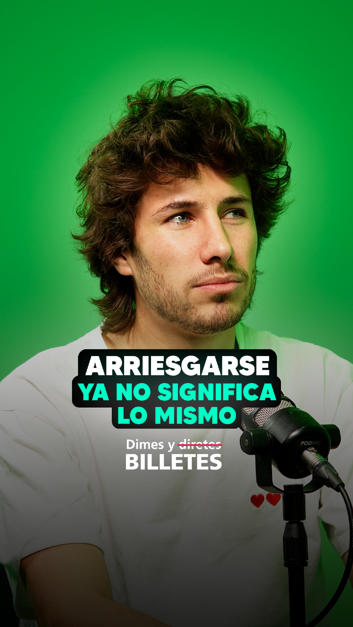 El riesgo se ve distinto cuando hay alguien esperándote. Escucha el episodio completo de Dimes y Billetes en Spotify y YouTube