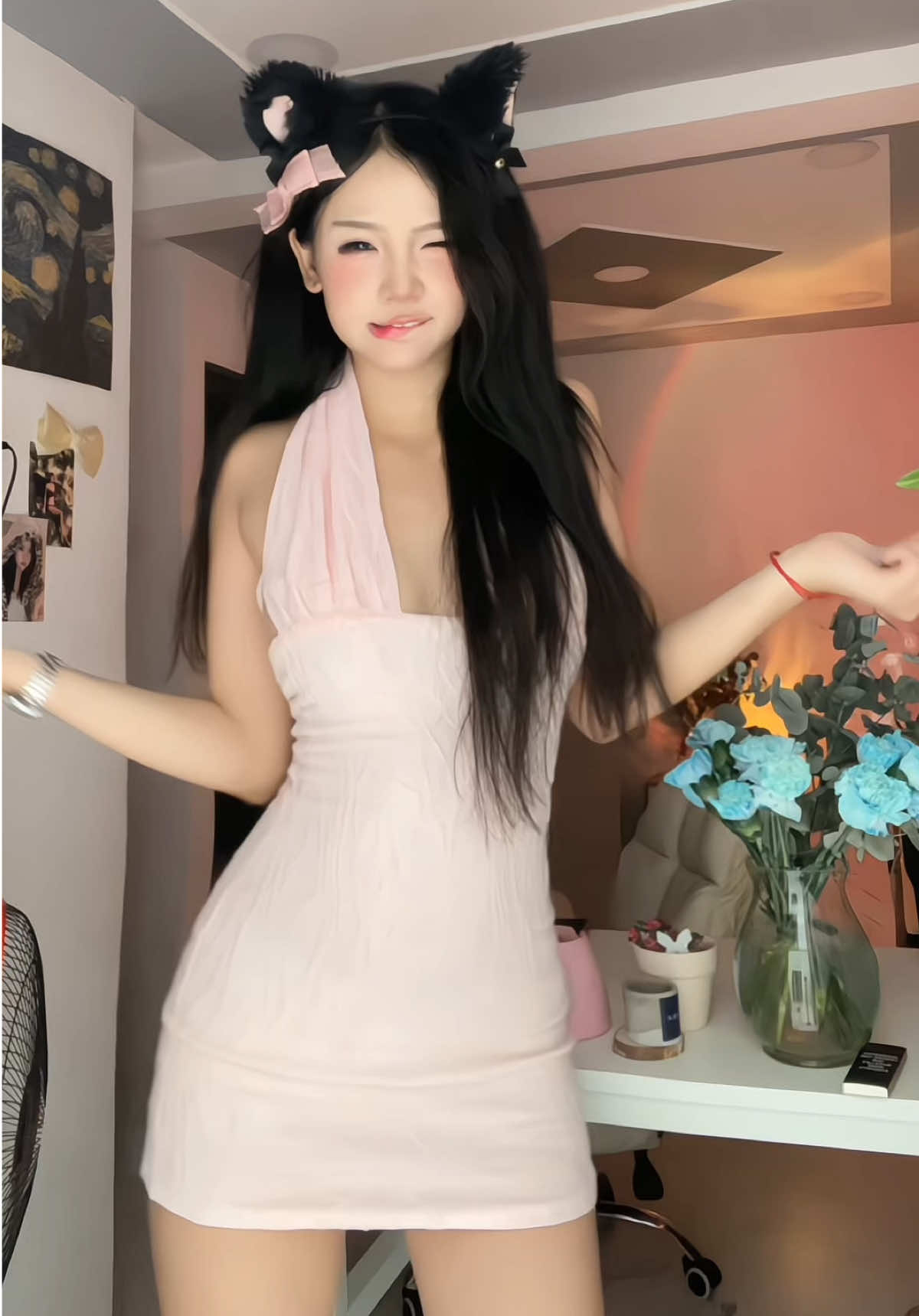 cắn cắn 👁️🫦👁️ #cuuthiendi #pls #fyp #blackcat #meoden 