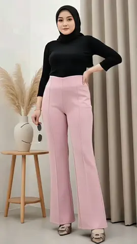 Celana Kulot wanita panjang  bahan ngaret kualitas premium #celanakulot 