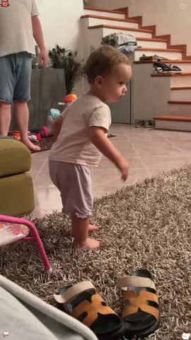 The Adventures of a Clumsy Cutie 🍼💥#funny #foryou #fyp #babytok #kids #funnykids #funnybaby 