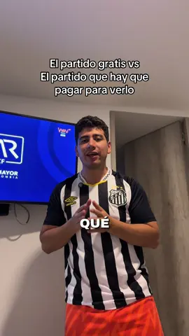mostrando la poca coherencia del canal de tv del fútbol colombiano 😂: hay que pagar por ver un América vs Chicó, pero un Palmeiras vs Santos es gratis. ¡Así estamos en el FPC! ⚽🇨🇴 #fpc #fpcomunica #colombia 
