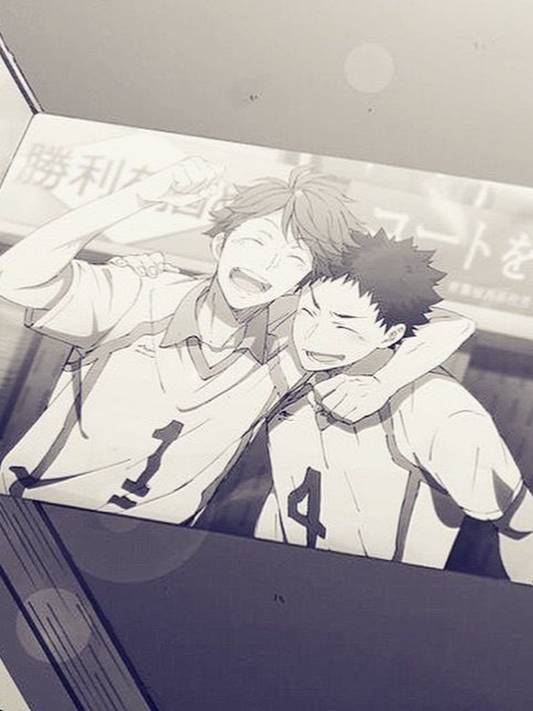 mereka...  #haikyuu #oikawatooru #iwaizumihajime #creatoranimeone #margakagenou