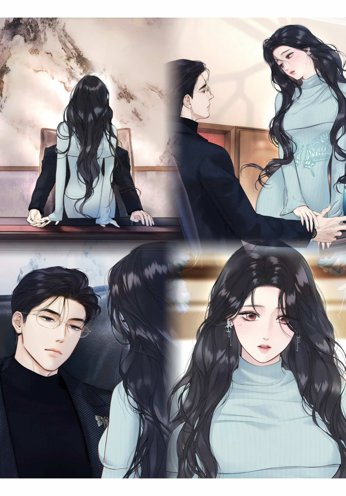 𝐏𝐡𝐚̂̀𝐧 𝟓𝟐𝟖 ||【 Chapter 66 】 • Thư Ý : Anh là đồ nghiện công việc à ? Chúng ta sắp đi hẹn hò rồi mà anh vẫn còn đang làm việc 🤭 .... • Thư Ý : Anh đang làm gì vậy ? Chúng ta vẫn chưa đi xem phim à ?  • Thời Yến : Vội vàng cái gì ? Để tôi ngắm em trước đã 🤪 #错撩  #accidentallyinlove  #Treunham  #manhua  #viral 