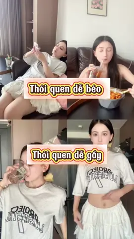 Bạn đang có thói quen dễ béo hay dễ gầy?  #lamdep #khihuyet #duongnhan #duongsinhdongy #viral 