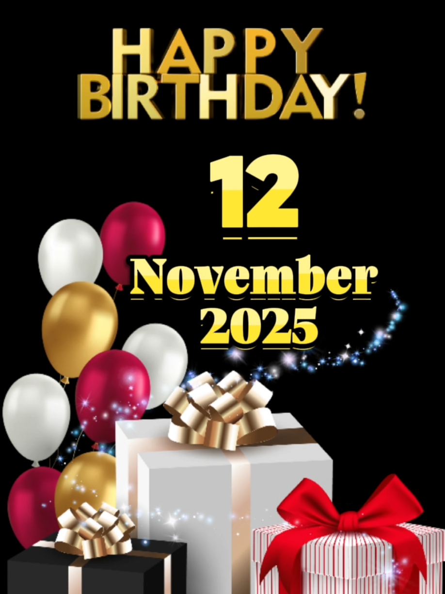 birthday 12 November  #CapCut #birthday #happybirthday #happybirthdaytoyou #birthdaytemplate #ultah #milad 