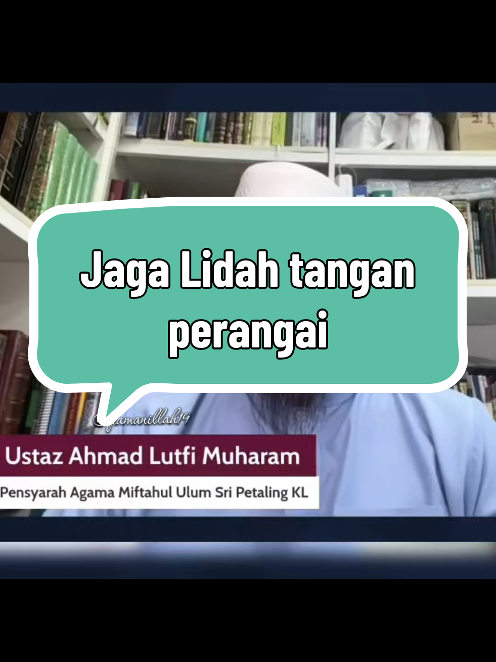 Jaga lidah tangan akhlak dr menyakiti sesiapa #fyp #foryoupage #dakwah 