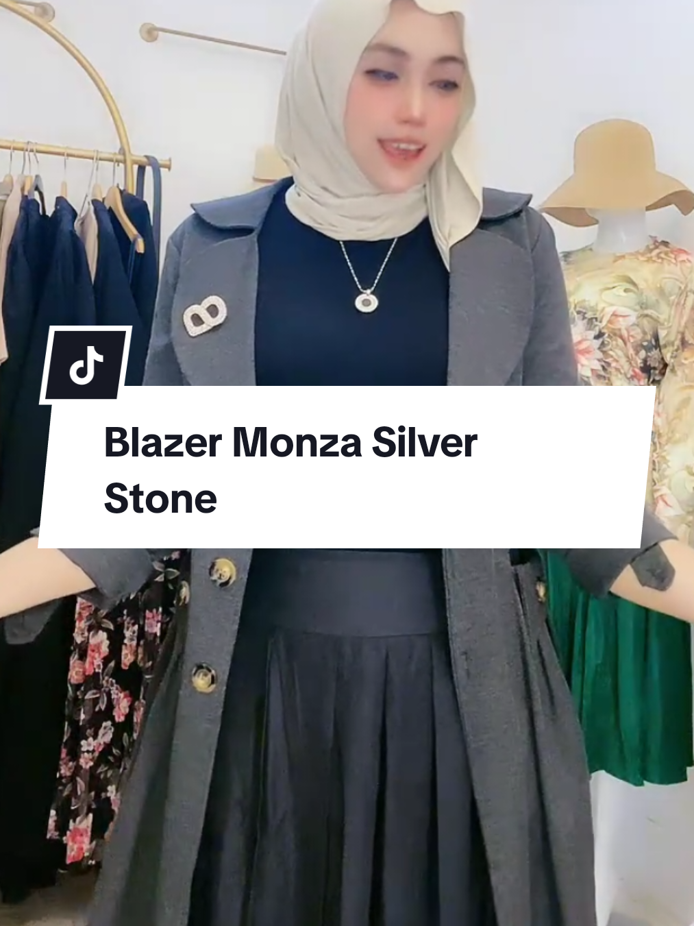 Long Blazer Monza Ready Ukuran Standar dan Jumbo 🥰🥰 #tiktoklive #livehighlights #fyp #blazeroutfit #blazerwanita 
