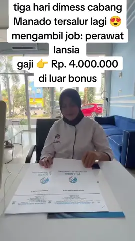 gaji pertama Rp. 4.000.000 di luar uang bonusnya dan akan mendapatkan kenaikan gaji tahun, sertifikat kerja (gratis) dari PT. LOKON jika sudah finish kontrak kerja 😍  #lokerwanita #tanpaijasah #cuma_ktp_saja #fyppppppppppppppppppppppp 