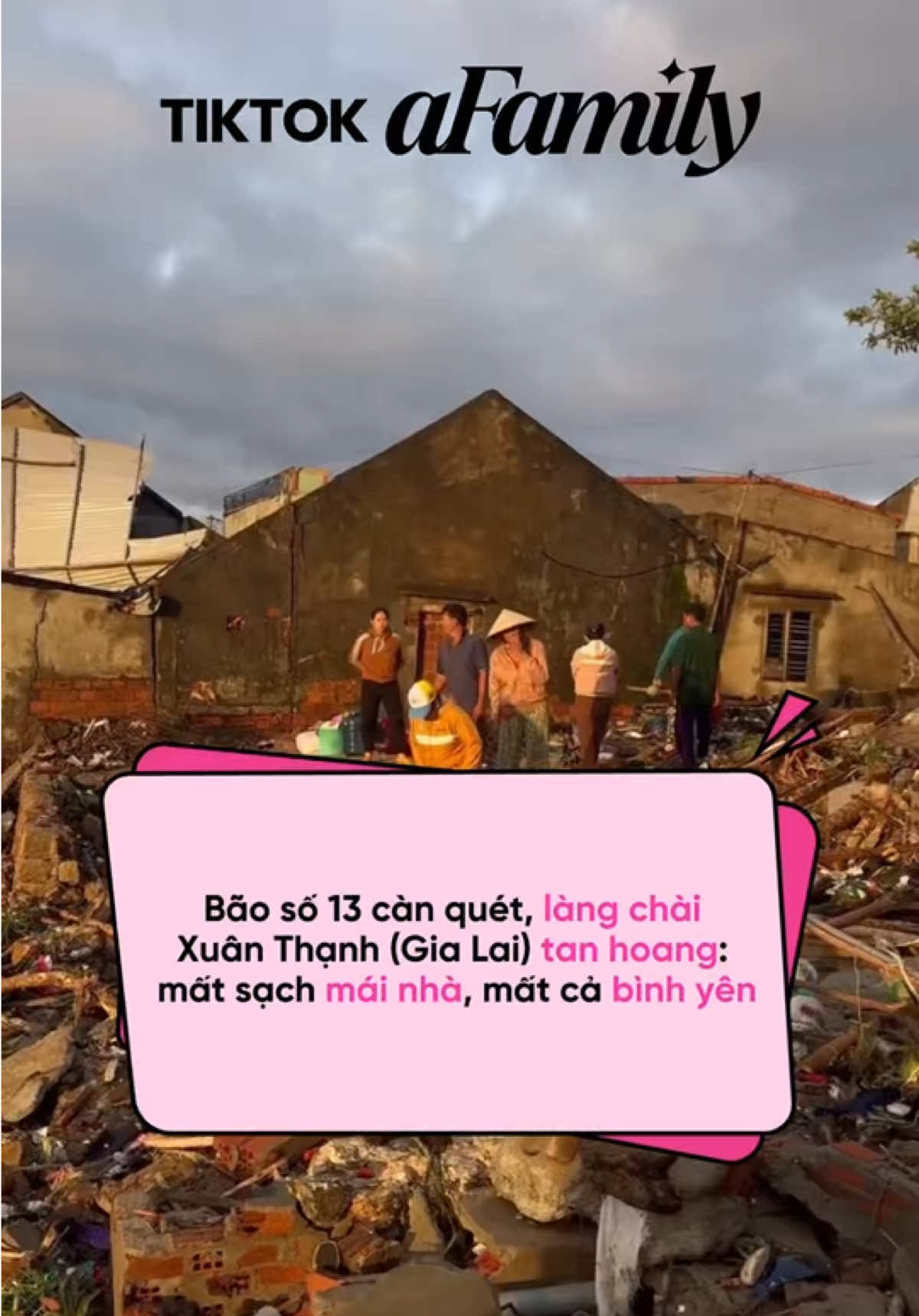 Làng chài Xuân Thạnh giờ chỉ còn đống hoang tàn #afamilyngaylucnay #afamily #langchai #gialai #tuyhoa 