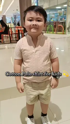 Cotton Polo shirt for kids.. #fyppppppppppppppppppppppps #tiktokshop  #poloshirtforkids  #kidswear 