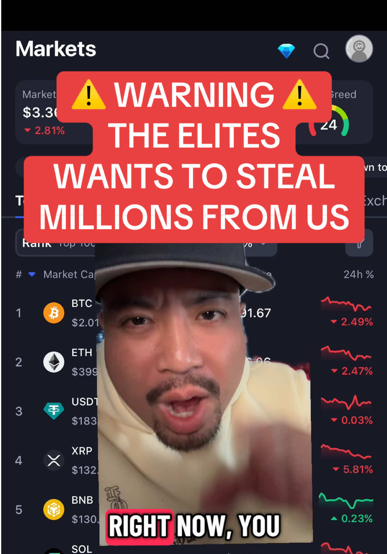 WARNING THE ELITES WANTS TO STEAL MILLIONS FROM US!! #xrp #investing #crypto #finance #wealth 