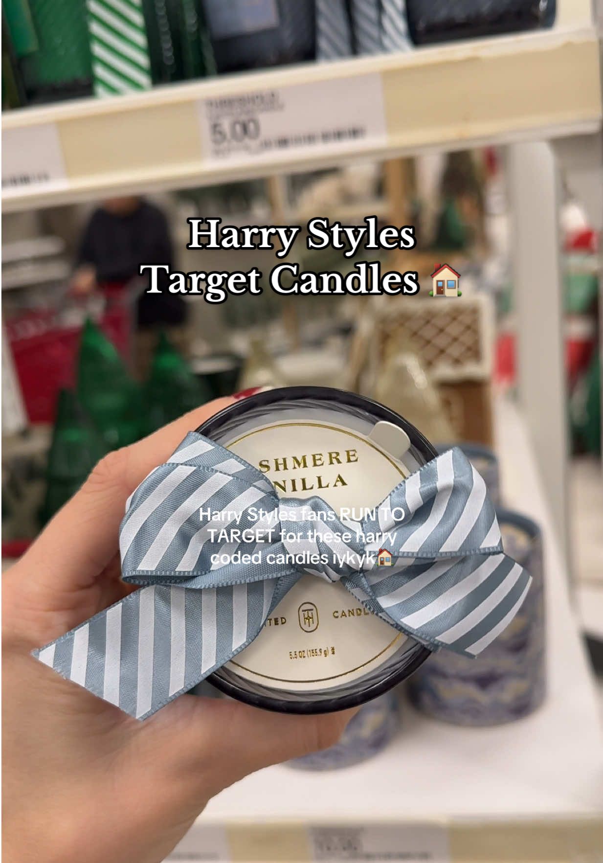 grasping at straws to stay connected to harry styles in 2025 lol bye #harrystyles #harries #harryshouse #harrystylescandle #targetfinds 